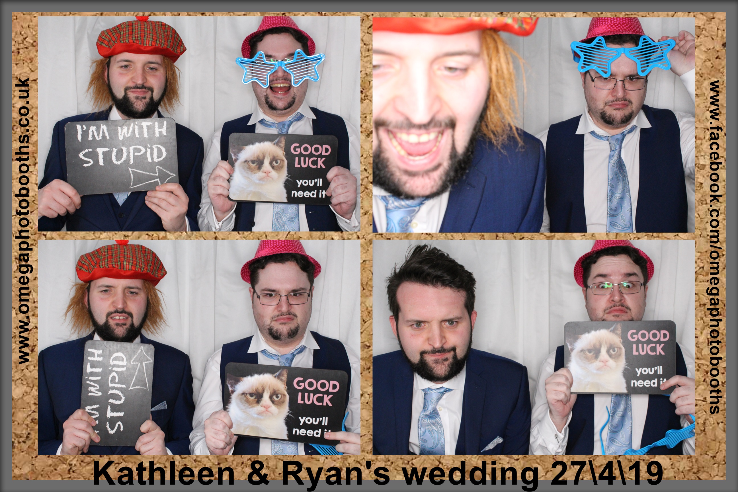 Kathleen & Ryan's Wedding | View more photos from the event at gallery.omegaphotobooths.co.uk/u/Omega-Photobooths/Kathleen-Ryans-Wedding